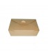 Caja de cartón kraft laminado PE 1900ml   H65mm