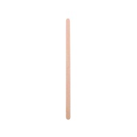 Wooden coffee stirrer with rounded end    H110mm