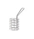 Mini round metal fryer basket   H51mm