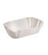 Caissette papier de cuisson ovale blanche ingraissable  360x250mm H75mm