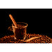 Espátula de café de harina de trigo comestible envuelta individualmente 110x15mm H5mm