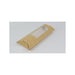 Envase rectangular de papel ondulado con ventana para sándwiches calientes 230x110mm H55mm