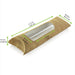 Envase rectangular de papel ondulado con ventana para sándwiches calientes 230x110mm H55mm