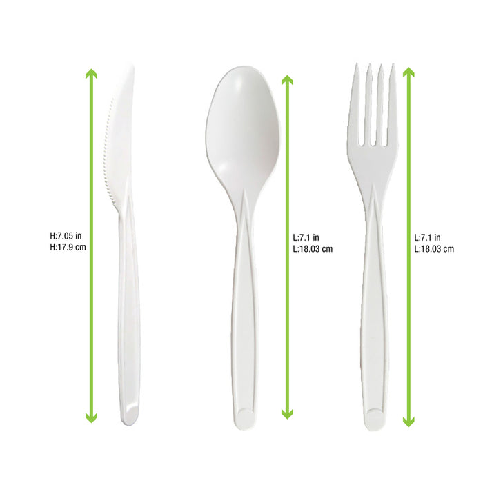 Kit 3/1 cubiertos PLA