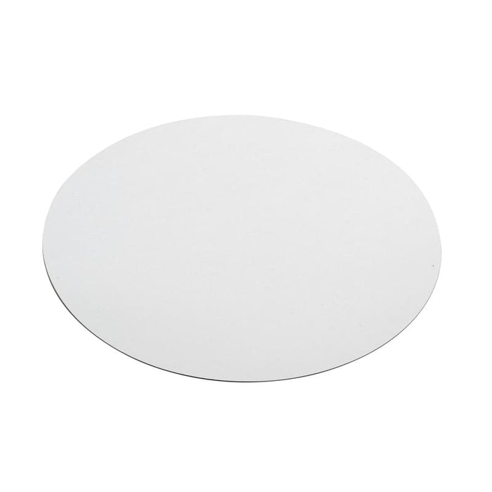 Rond carton double face or/noir