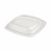Couvercle plastique APET rectanglaire transparent