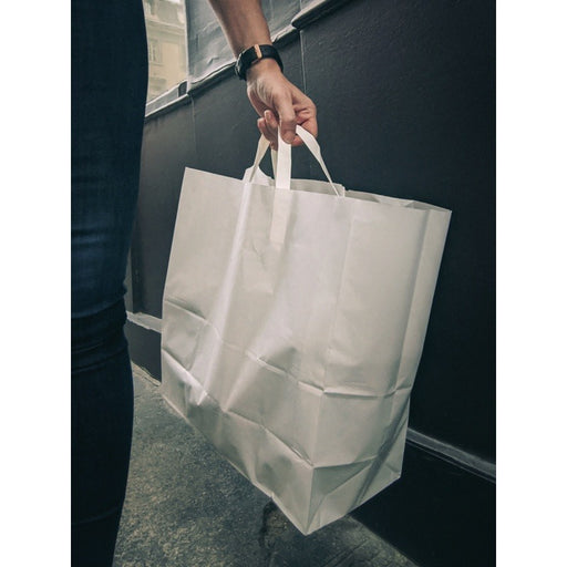 Bolsa blanca 260x140mm H320mm