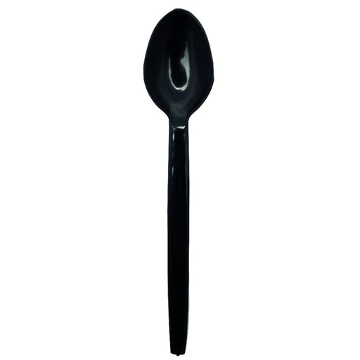 Cuchara negra para café 120x25mm