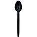 Cuchara negra para café 120x25mm