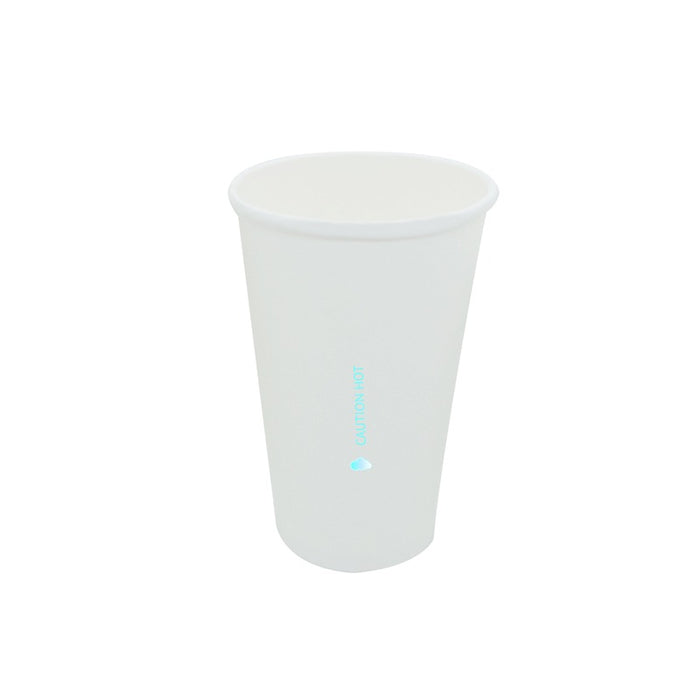 Vaso de cartón blanco H108mm 350ml