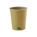 Vaso Zen de cartón kraft H95mm 295ml