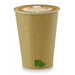 Vaso Zen de cartón kraft H110mm 340ml