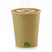 Vaso Zen de cartón kraft H62mm 120ml