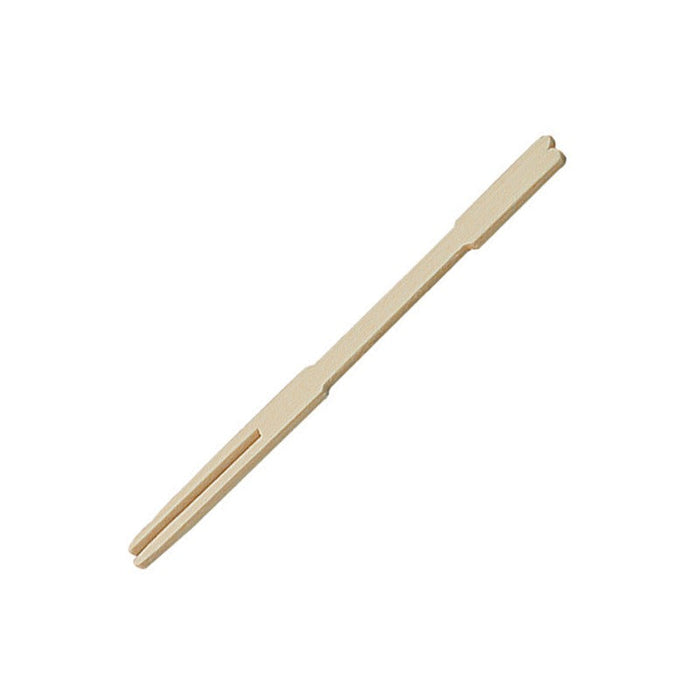 Tenedor de palo de bambú A90mm - 2000Uds