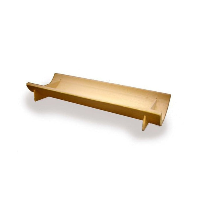 Plato de degustación semi tubular de bambú NAGANO 100x55mm A25mm - 200Uds