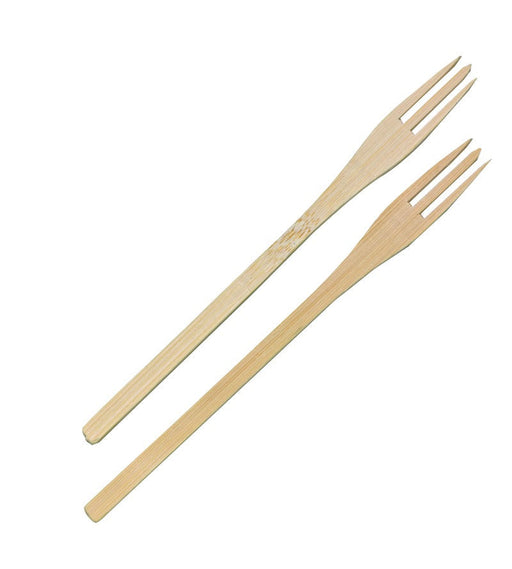 Trident Tenedor de bambú 140mm - 500Uds