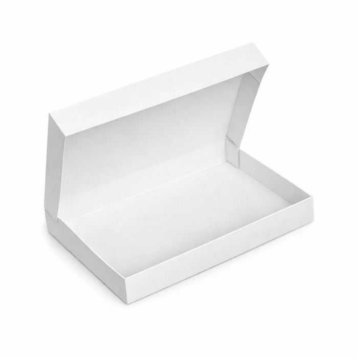 Caja apertivos/snacks cartón blanco 320x420mm A60mm - 100Uds