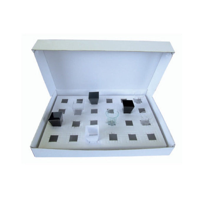 Caja apertivos/snacks cartón blanco 420x280mm A60mm - 100Uds