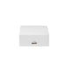 Caja pastelera de cartón blanca 143x143mm H60mm - 50Uds