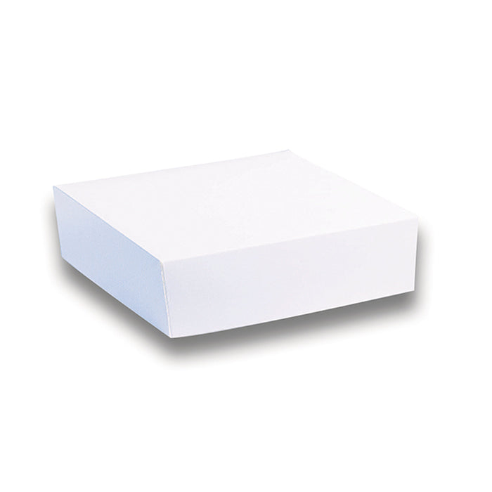 Caja pastelera blanca 200x200mm A80mm - 50Uds