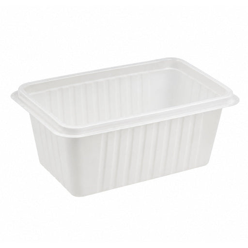 Bandeja PP apta microondas 1400ml 192x137mm A86mm - 600Uds