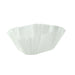 Molde ovalado para horneado de papel blanco antigrasa 65x50mm A40mm - 100Uds