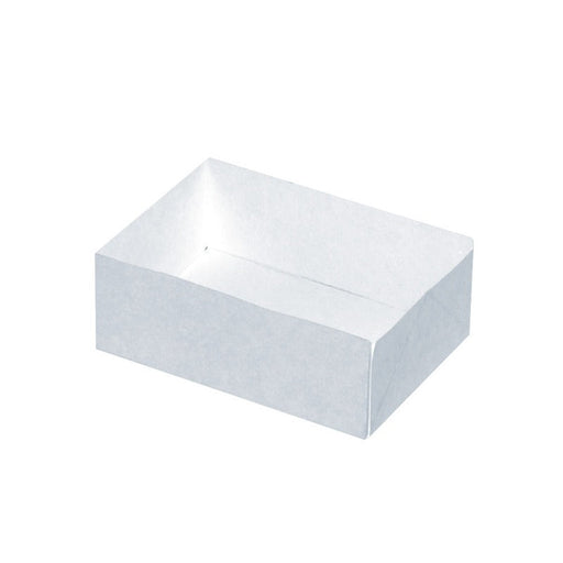 Caja pastelera blanca sin tapa 180x120mm A50mm - 100Uds