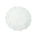 Blonda blanca redonda de papel - 250Uds
