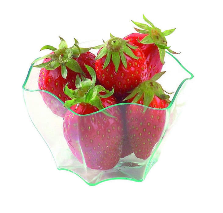 Vasito para degustación flor transparente DEVA en PS 60ml 60x55mm A47mm - 600Uds