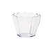 Vasito para degustación flor transparente DEVA en PS 60ml 60x55mm A47mm - 600Uds