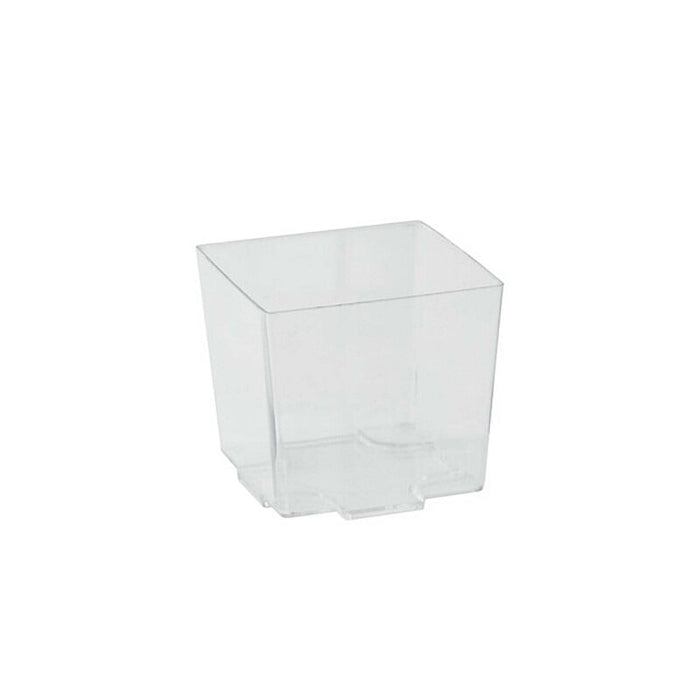 Vasito para degustación transparente KARA en PS 90ml 52x52mm A50mm - 576Uds