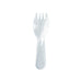 Mini tenedor-cuchara transparente. 90 - 3000Uds