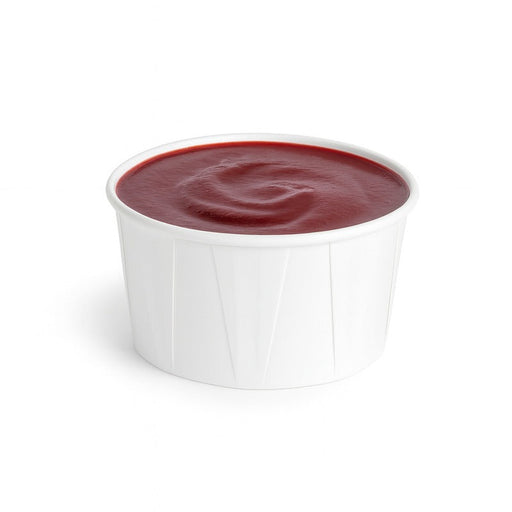 Tarrina de papel plisado en caja dispensadora (por paquetes) 60ml A35mm - 5000Uds