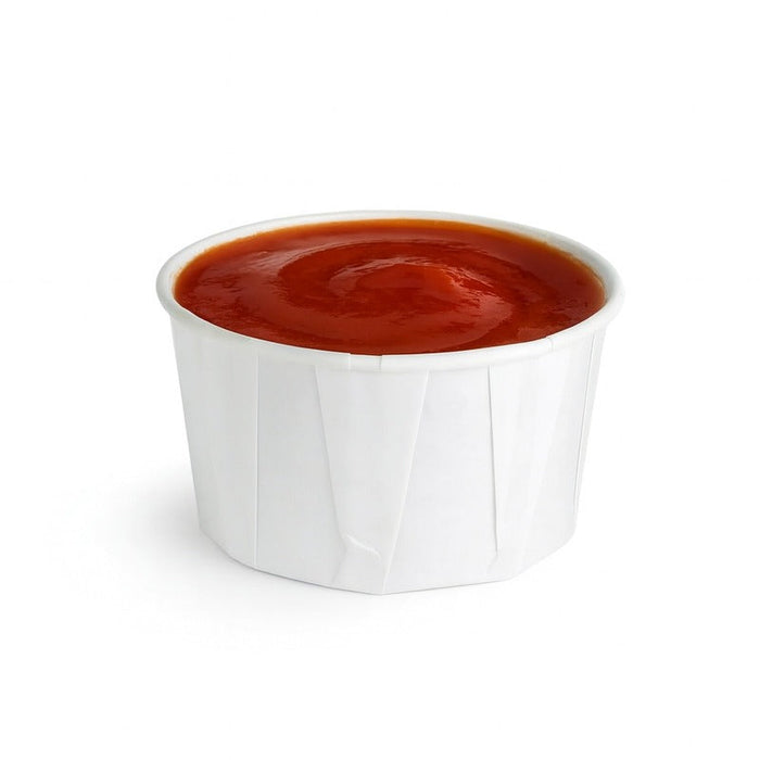 Tarrina de papel plisado 95ml A40mm - 5000Uds