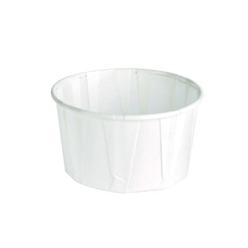 Tarrina de papel plisado 95ml A40mm - 5000Uds