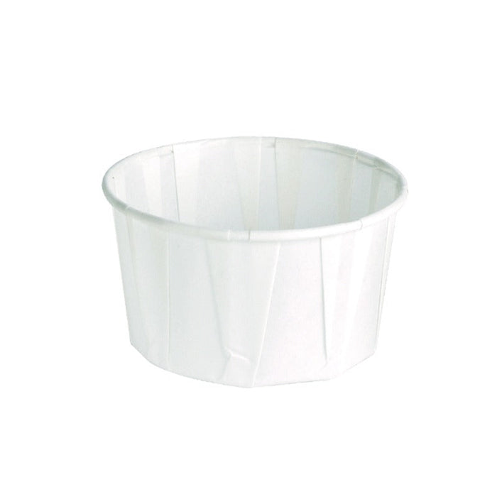 Tarrina de papel plisado 95ml A40mm - 5000Uds