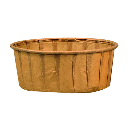 Tarrina de papel plisado en caja dispensadora (por paquetes) 120ml A30mm - 5000Uds