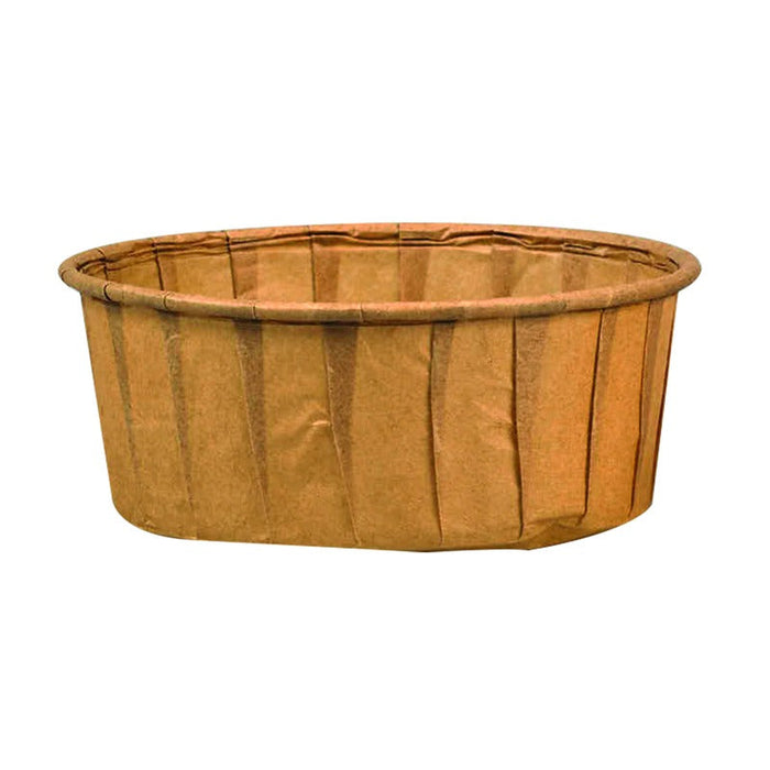 Tarrina de papel plisado en caja dispensadora (por paquetes) 120ml A30mm - 5000Uds