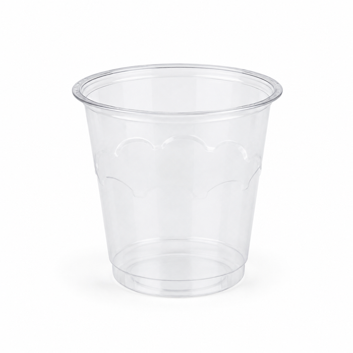 Vaso transparente PET 200ml Ø74mm A85mm - 1000Uds