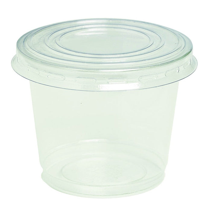 Copa de postre PET transparente 200ml Ø80mm A65mm - 1000Uds