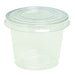 Copa de postre PET transparente 200ml Ø80mm A65mm - 1000Uds