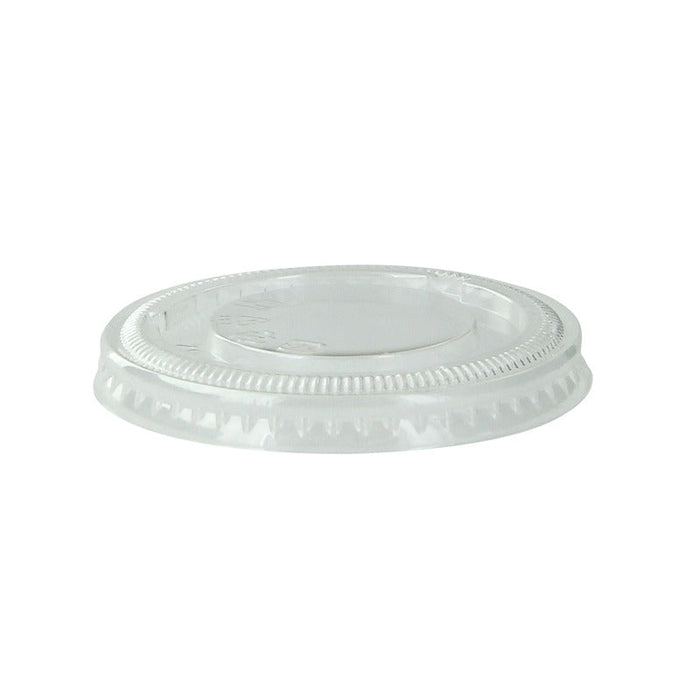 Tapa PET transparente plana Ø62mm - 2500Uds