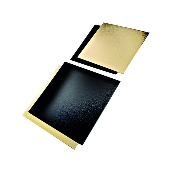Base rectangular doble cara oro/negro 400x600mm - 25Uds