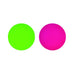 Disco de carton doble cara Verde / Rosa 240mm - 100Uds