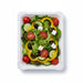 Plato rectangular de cartón blanco 200x165mm - 1000Uds