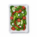 Plato rectangular de cartón blanco 260x180mm - 500Uds
