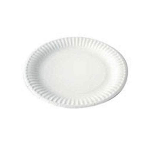 Plato redondo de cartón blanco Ø150mm - 1000Uds