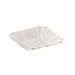Plato barquilla de cartón blanco 108x108mm A20mm - 2000Uds