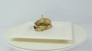 Plato blanco rectangular de pulpa. 260x260mm A20mm - 250Uds