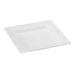 Plato blanco rectangular de pulpa. 260x260mm A20mm - 250Uds